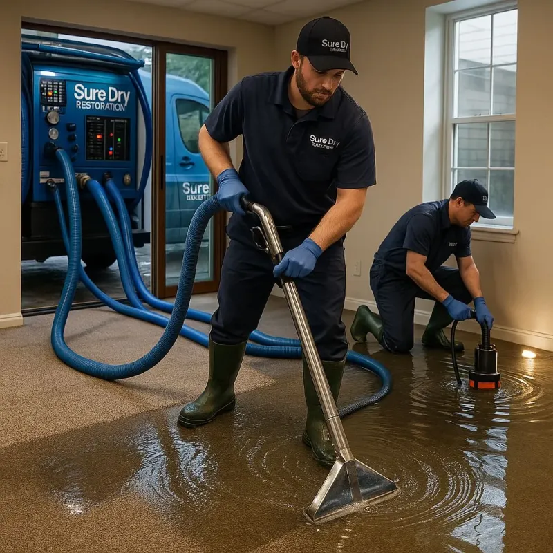 Water Extraction and Removal process in Stony Point, MI